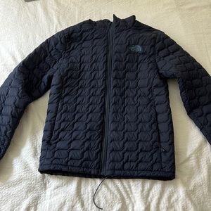 North Face thin puffer jacket